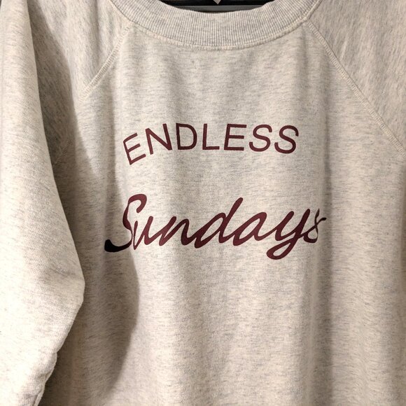 New! Plus Size 26/28 Endless Sunday Sweatshirt 54" Chest - Picture 1 of 3